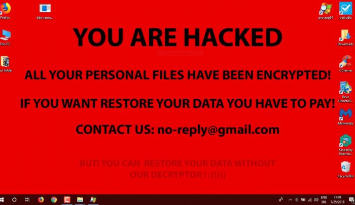 Crytolocker Virus \ Ransomware